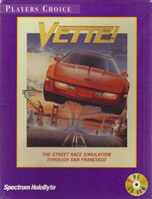 Vette!: The Street Race Simulation through San Francisco - Box - Front Image