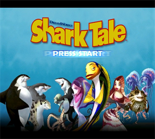 Shark Tale - Screenshot - Game Title Image