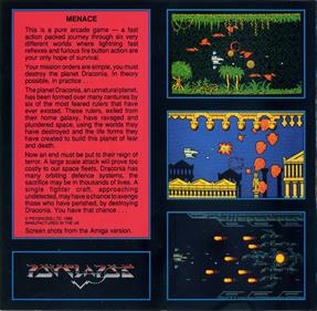 Menace - Box - Back Image