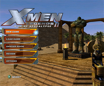 X-Men Legends II: Rise of Apocalypse - Screenshot - Game Title Image
