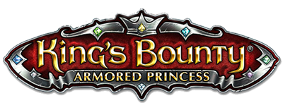 King's Bounty: Armored Princess - Clear Logo Image