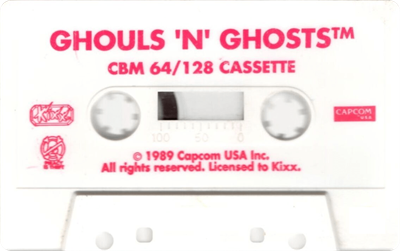 Ghouls 'n' Ghosts - Cart - Front Image