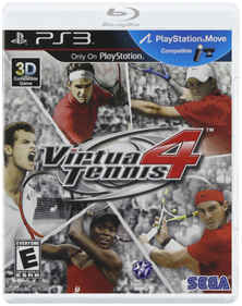 Virtua Tennis 4 - Box - Front - Reconstructed Image