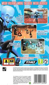 Megamind: The Blue Defender - Box - Back Image