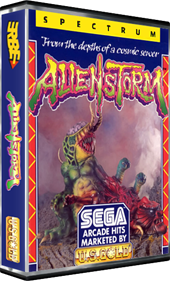 Alien Storm - Box - 3D Image