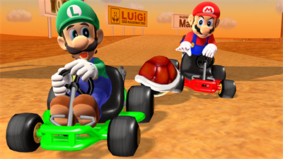 Mario Kart 64 - Fanart - Background Image