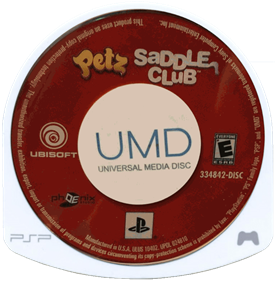 Petz: Saddle Club - Disc Image