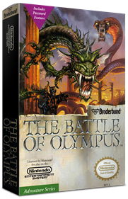 The Battle of Olympus - Box - 3D Image