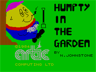Humpty Dumpty in the Garden - Screenshot - Game Title Image