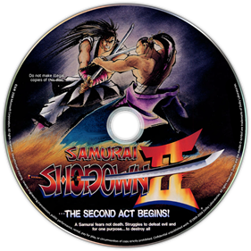 Samurai Shodown II - Fanart - Disc Image