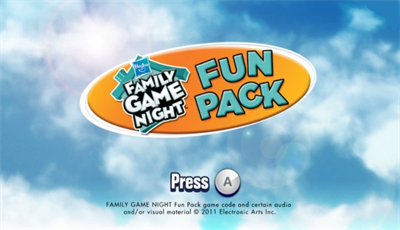 Hasbro: Family Game Night Value Pack - Screenshot - Game Title Image