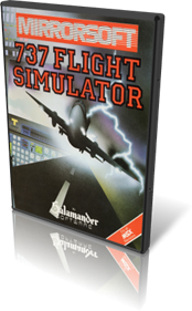 737 Flight Simulator - Box - 3D Image