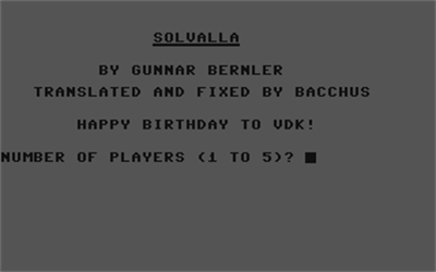 Solvalla - Screenshot - Game Title Image