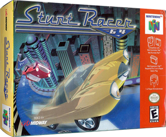 Stunt Racer 64 - Box - 3D Image
