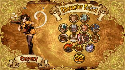 Battle Fantasia - Screenshot - Game Select Image
