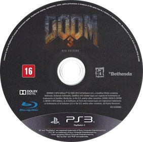 DOOM 3: BFG Edition - Disc Image