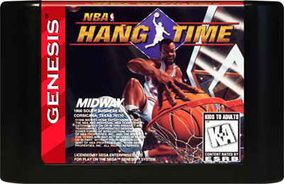 NBA Hang Time - Cart - Front Image