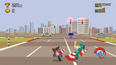 Retro Highway - Screenshot - Gameplay Image