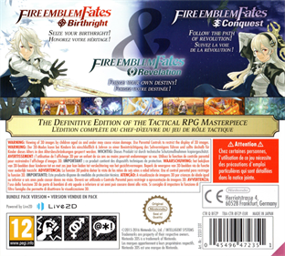 Fire Emblem Fates: Special Edition - Box - Back Image