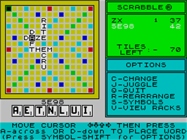 Computer Scrabble - Screenshot - Gameplay Image