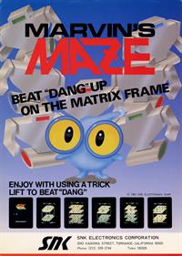 Marvin's Maze - Advertisement Flyer - Front Image