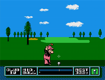 NES Open Tournament Golf - Screenshot - Gameplay Image
