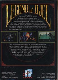Legend of Djel - Box - Back Image