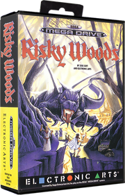 Risky Woods - Box - 3D Image