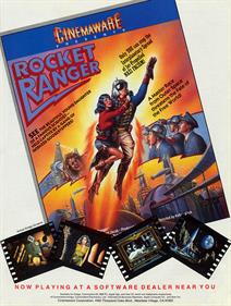 Rocket Ranger - Advertisement Flyer - Front Image