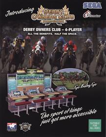 Derby Owners Club World Edition - Advertisement Flyer - Front Image