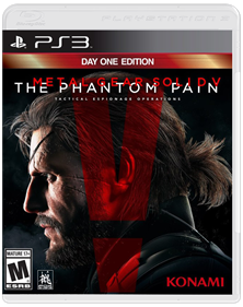 Metal Gear Solid V: The Phantom Pain - Box - Front - Reconstructed