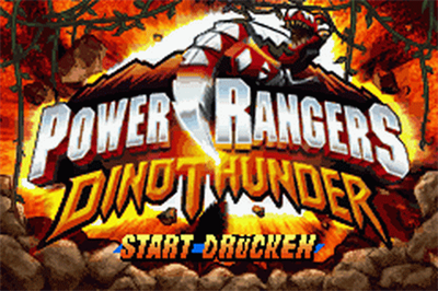 Power Rangers: Dino Thunder - Screenshot - Game Title Image