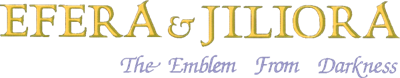 Efera & Jiliora: The Emblem From Darkness - Clear Logo Image