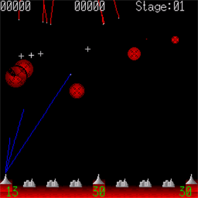 Missile Command 68K v2 - Screenshot - Game Title Image