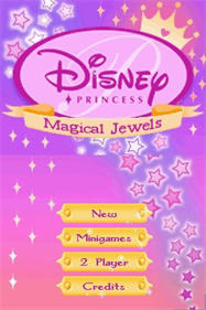 Disney Princess: Magical Jewels - Screenshot - Game Title
