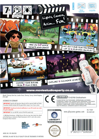 Family Fest Presents Movie Games - Box - Back Image