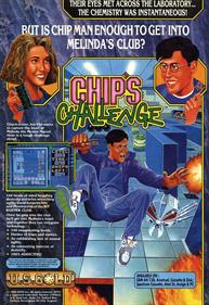 Chip's Challenge - Advertisement Flyer - Front Image