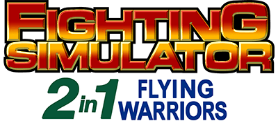 Fighting Simulator 2-in-1: Flying Warriors - Clear Logo Image