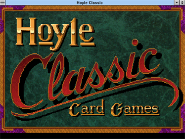 Hoyle Classic Card Games (1993) - Screenshot - Game Title Image