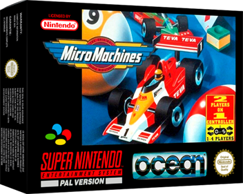 Micro Machines - Box - 3D Image