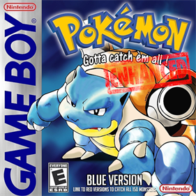 Pokémon Blue Edition: Enhanced - Fanart - Box - Front Image