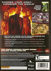 Command & Conquer 3: Kane's Wrath - Box - Back Image