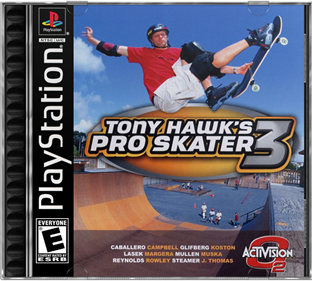 Tony Hawk's Pro Skater 3 - Box - Front - Reconstructed Image