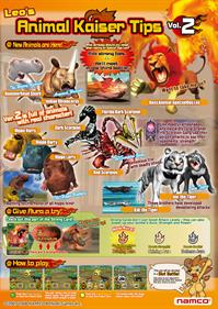 Animal Kaiser - Advertisement Flyer - Back Image