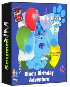 Blue's Birthday Adventure - Box - 3D Image