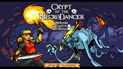 Crypt of the NecroDancer: Nintendo Switch Edition - Screenshot - Game Title Image