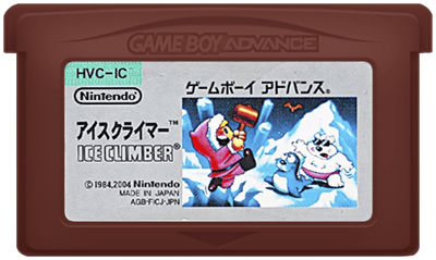 Classic NES Series: Ice Climber - Cart - Front Image