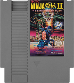 Ninja Gaiden II: The Dark Sword of Chaos - Cart - Front Image