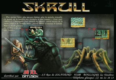 Skrull - Advertisement Flyer - Front Image