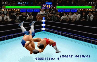 Zen Nippon Pro-Wrestling Featuring Virtua - Screenshot - Gameplay Image